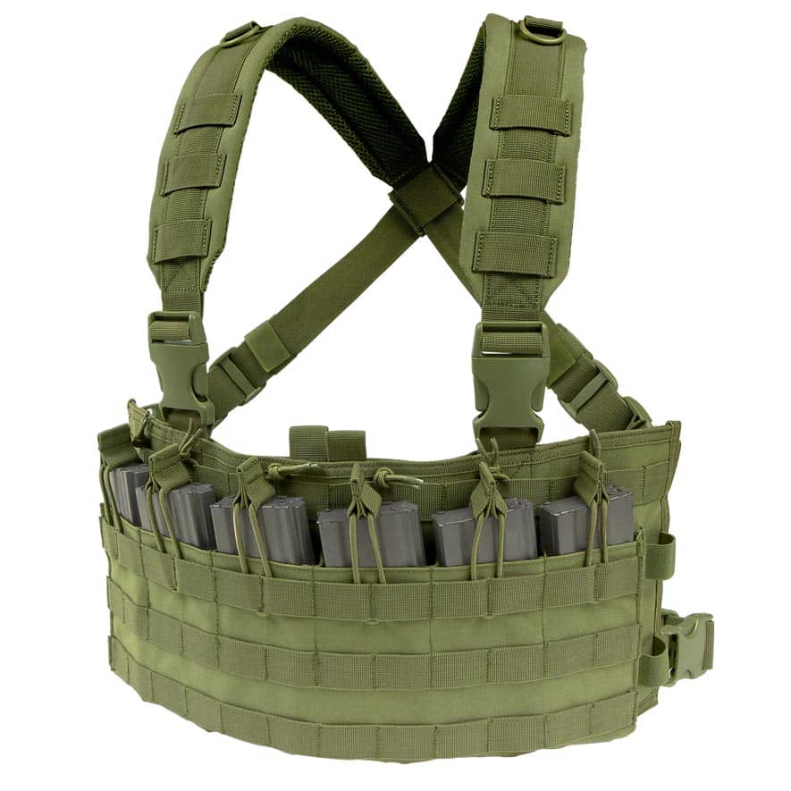CONDOR RAPID ASSAULT CHEST RIG IN OLIVE DRAB